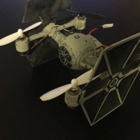 Tie Fighter Body for Hubsan X4 H107