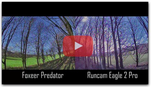 Сравнение Foxeer Predator с Runcam Eagle 2 Pro
