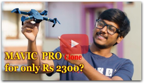 DJI Mavic Pro Clone!! Eachine E58 Drone Review and Flight Test