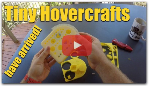 Tiny Hovercrafts have arrived!