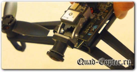 Камера квадрокоптера Parrot Bebop Drone