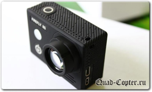 Экшн камера HawKeye Firefly 8S No Distortion Version 90 градусов.