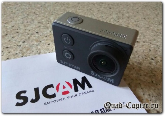 Экшен камера SJCAM SJ7 STAR. Небольшое сравнение с GitUp Git2.