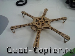 Plywood Hexacopter