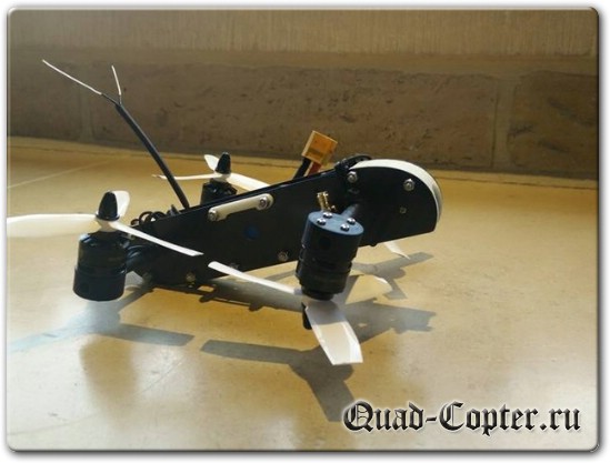Чертежи квадрокоптера fibonacci для Drone Racing
