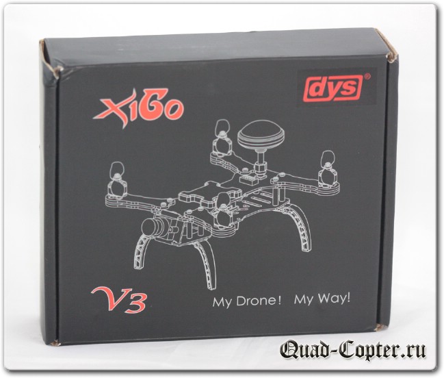 Обзор квадрокоптера DYS X160 v3