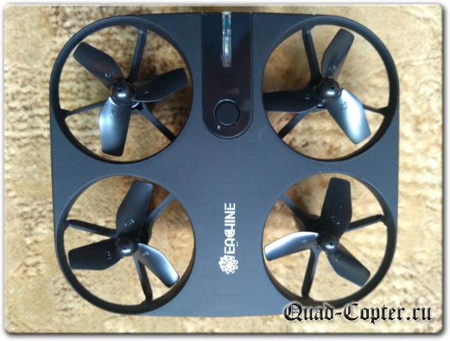 Eachine Windmill E014 - самый дешевый квадрокоптер с системой оптического позиционирования, по сути с двумя камерами.