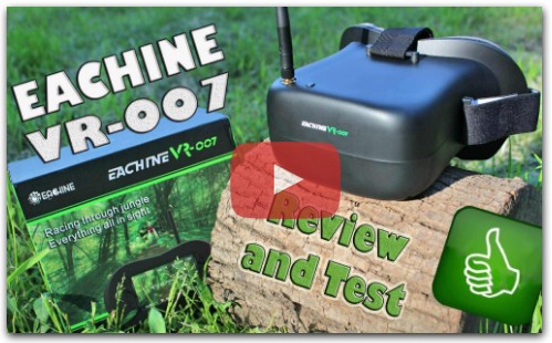 Eachine VR-007 FPV обзор, тест и разборка видеошлема. FPV. RC LIFE