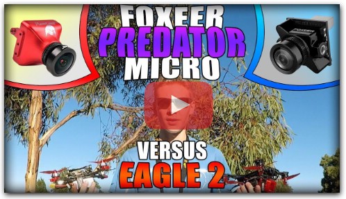 Foxeer PREDATOR MICRO vs. RunCam Eagle 2 | Side-by-side Comparison