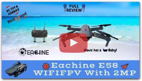 Eachine E58, обзор и полеты
