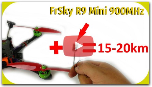 FrSky R9 Mini -Самый маленький,дальнобойный и бюджетный приемник РУ