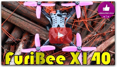Интересный FPV Квадрокоптер - FuriBee X140