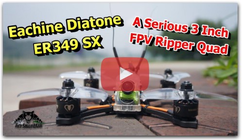 Обзор дрона Eachine Diatone ER349 ЗХ
