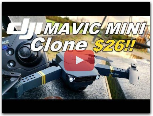 DJI Mavic Mini Clone Eachine E58 Drone Review