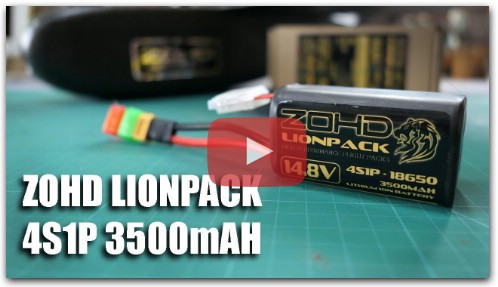 Обзор ZOHD 4S1P Lionpack