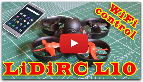 Обзор и полеты на LiDiRC L10 Micro