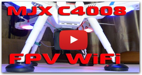 Тестовое видео с WiFi камеры MJX C4008
