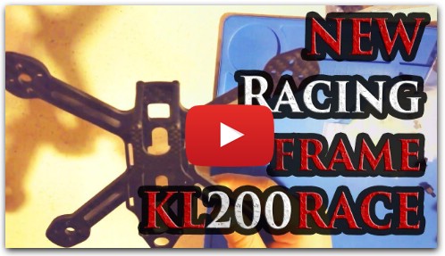 Рама для гонок!! KL200Race / FpvModel
