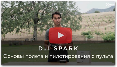 DJI – Инструкции Spark – Основы полета и пилотирования с пульта