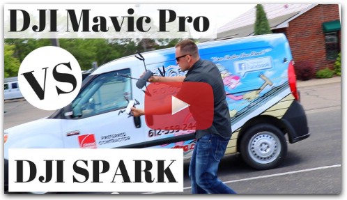 DJI Mavic Pro VS DJI Spark Roofer Review