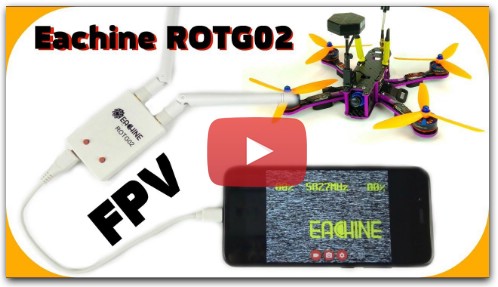 Eachine ROTG02- FPV на смартфоне! Приемлемая задержка.