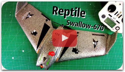 Reptile Swallow-670 Обзор и сборка.