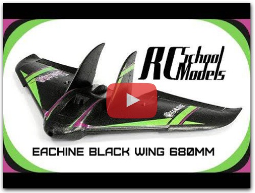 Eachine Black Wing 680mm Обзор и сборка.