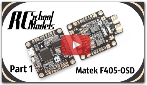 Matek F405-OSD Обзор и подключение.