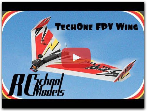 TechOne FPV Wing 900 обзор и сборка.