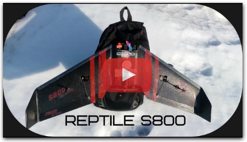 Reptile S800 SKY SHADOW,зимние полетушки!