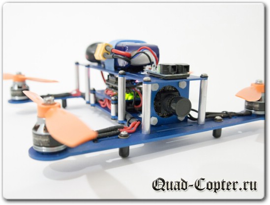 Чертежи квадрокоптера под ЧПУ станок и 3D принтер BlueDot