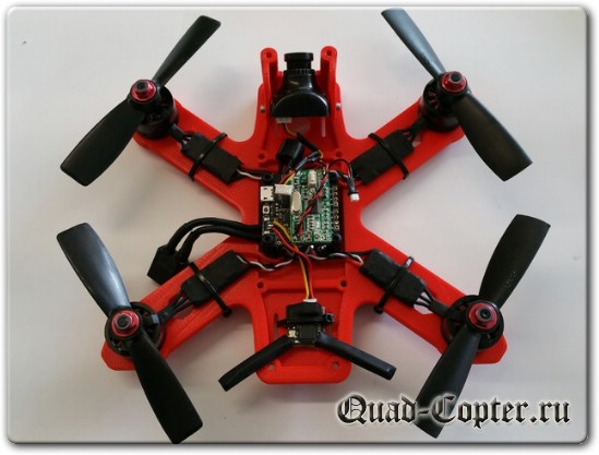 чертежи квадрокоптера для Drone racing Mauler 180