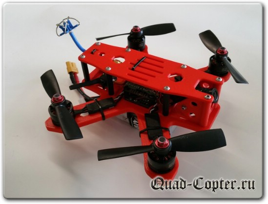 чертежи квадрокоптера для Drone racing Mauler 180