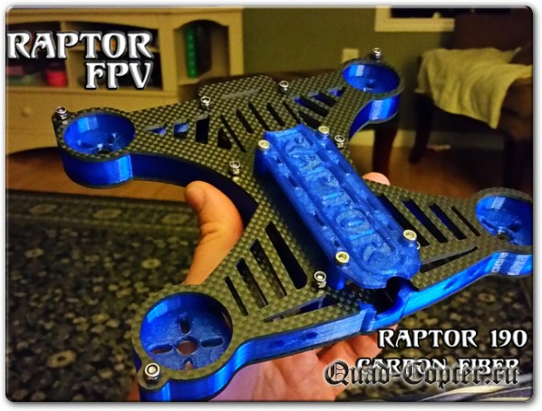 Чертежи квадрокоптера Raptor FPV 190