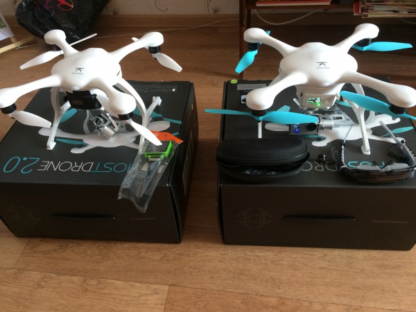 Продам 2 новых! полупрофессиональных дрона